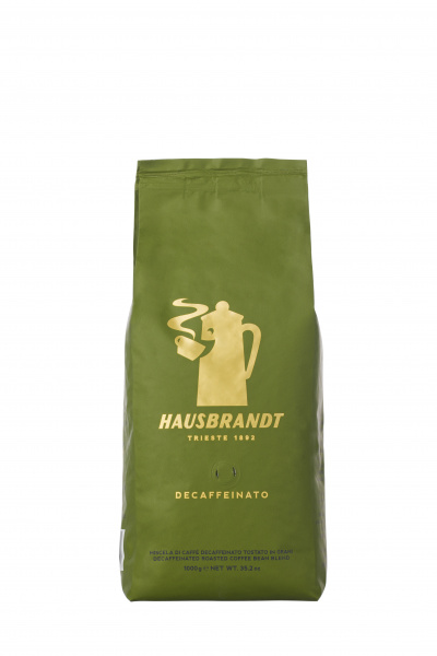 Hausbrandt DECAFFEINATO bez kofeinu zrnková káva