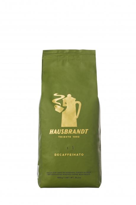Hausbrandt DECAFFEINATO bez kofeinu zrnková káva
